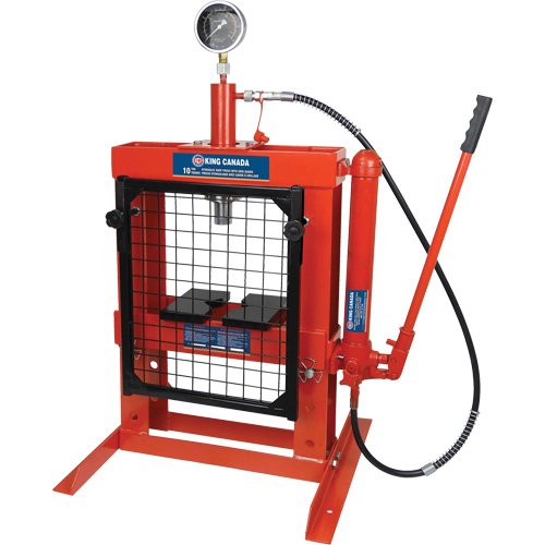 UAI716-Hydraulic Shop Press with Grid Guard