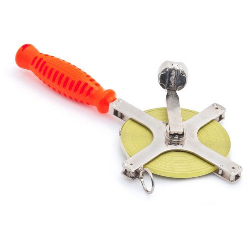 UAJ075-Derrick Dual Sided Chrome Clad® Tape Measure