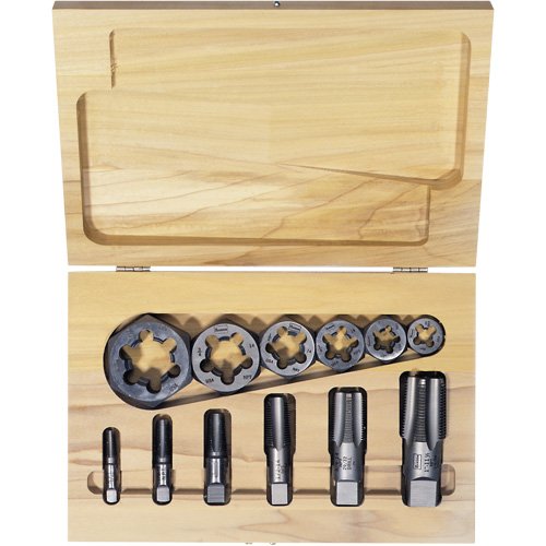 UAJ630-Hexagon Re-threading Tap & Die Set