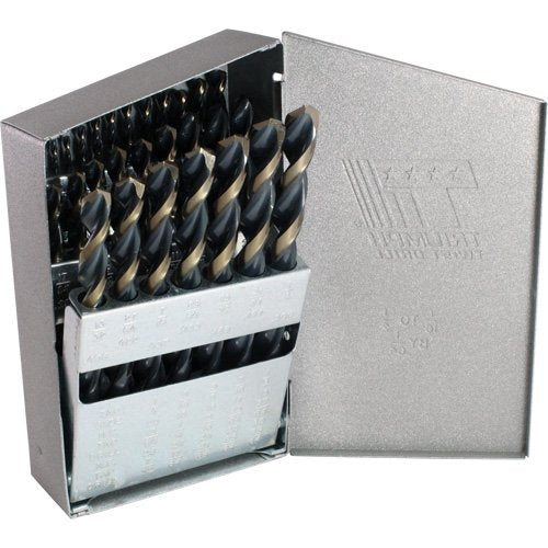 UAL876-Triumph® ThunderBit® Heavy-Duty T17HD+ Metal Index Jobber Drill Bit Set