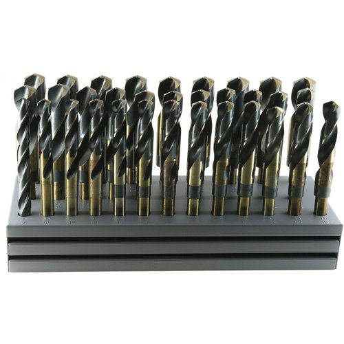 UAP219-Drillco® S & D Imperial Flat Drill Bit Set with Stand
