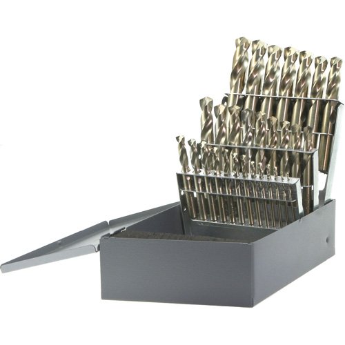 UAP261-Drillco® USA Heavy-Duty Stubby Screw Machine Length Drill Bit Set