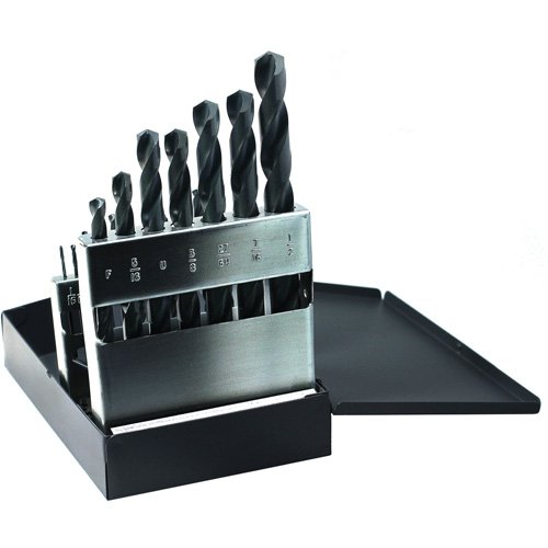 UAP268-Drillco® USA Heavy-Duty Jobber Length Maintenance Drill Bit Set