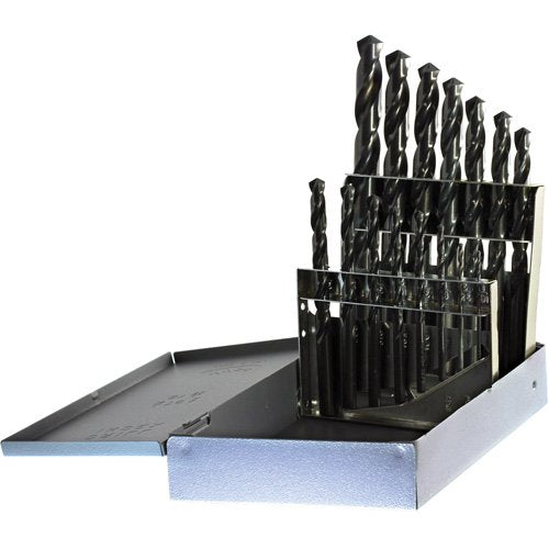 UAP274-Drillco® USA Heavy-Duty Jobber Length Drill Bit Set