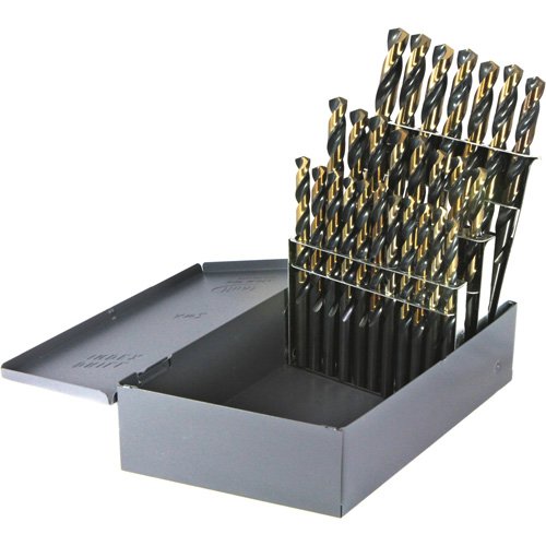 UAP291-Drillco® Nitro Heavy-Duty Jobber Length Drill Bit Set