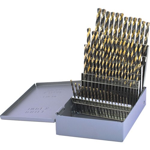 UAP293-Drillco® Nitro Heavy-Duty Jobber Length Drill Bit Set