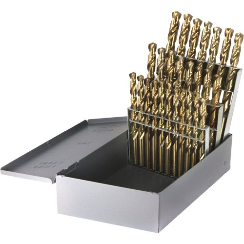 UAP305-Drillco® USA Heavy-Duty Jobber Length Drill Bit Set
