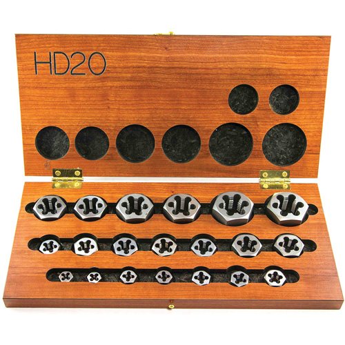 UAR637-Drillco® Hex Threading Die Set