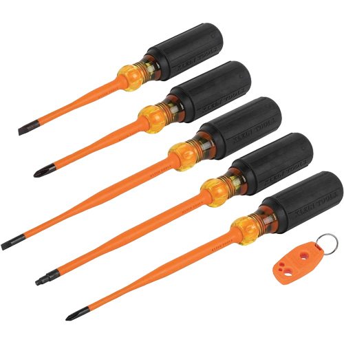 UAU592-Slim-Tip Insulated Screwdriver Set