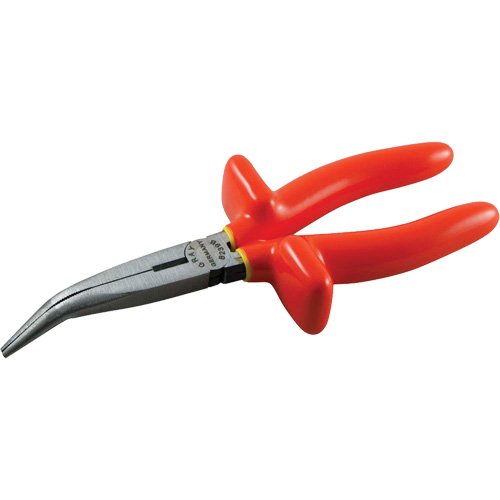 UAU876-Needle Nose 45° Curved With Cutter Pliers