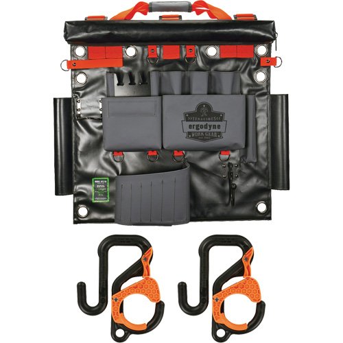 UAV739-Arsenal 5711 Bucket Truck Tool Board with 2" Locking Aerial Bucket Hooks Kit