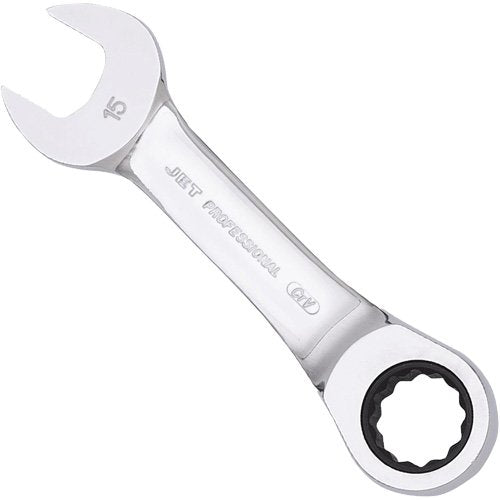 UAX115 - Metric Ratcheting Stubby Combination Wrench