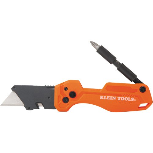 UAX406-Folding Utility Knife With Driver
