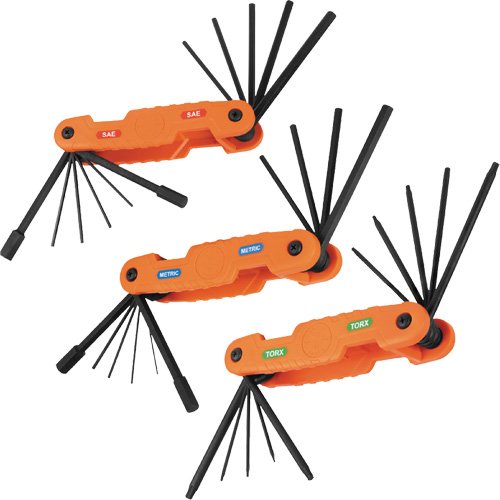 UAX556-Pro Folding Hex Key Set