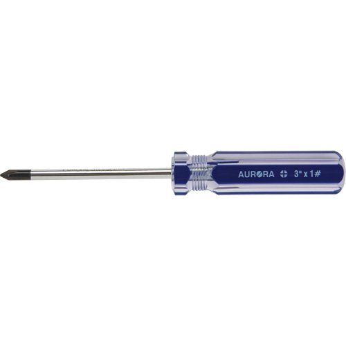 UAX712 - Blue Transparent Striped Philips Screwdriver