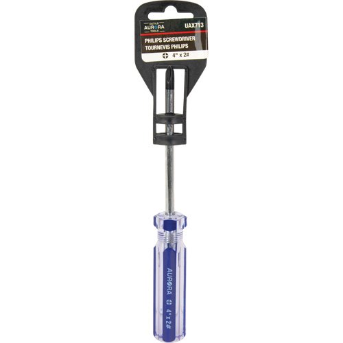 UAX713 - Blue Transparent Striped Philips Screwdriver