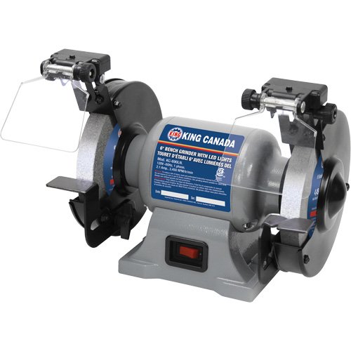 UAX914-Bench Grinder with LED Lights