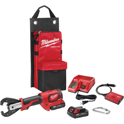 UAY493-M18™ FORCE LOGIC™ 6T Utility Crimper Kit with Kearney Grooves