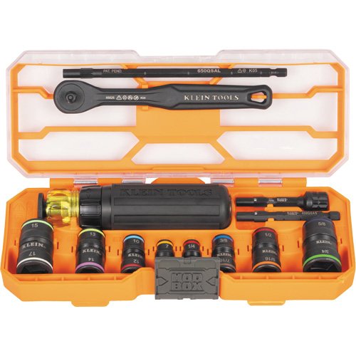 UAY556-Flip-16 KNECT™ Ratcheting Impact Flip Socket Screwdriver Set