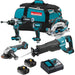 UAY561-18V LXT Brushless 5 Tool Combo Kit