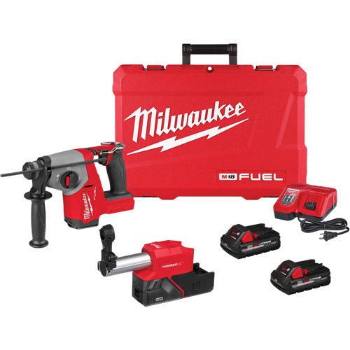 UAY619-FUEL™ SDS Plus Rotary Hammer with Dust Extractor Kit