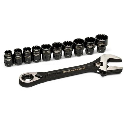 UAY628 - 11-Piece Pass-Thru™ Adjustable Wrench Set