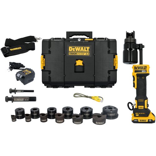 UAY692 - Hydraulic Knockout Tool Kit with 1/2'' - 2'' Punches & Dies