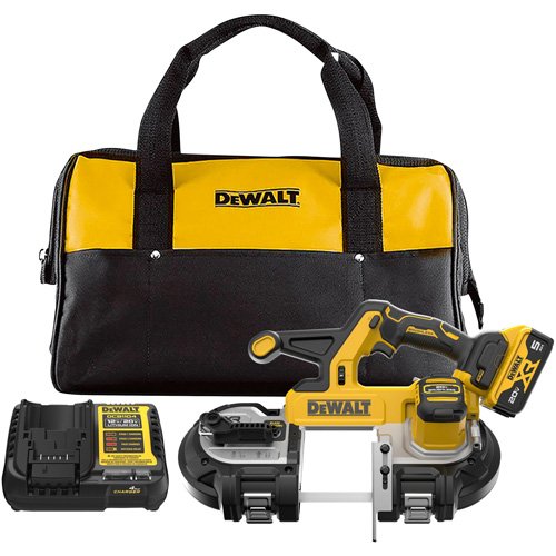 UAY708 - XR® Mid-Size Bandsaw with 5 Ah Battery Kit