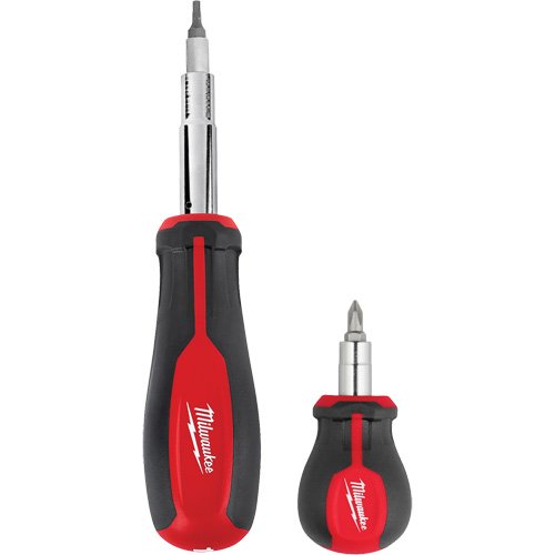 UAY763 - 11-in-1 Multi-Bit Screwdriver & 6-in-1 Stubby Multi-Bit Screwdriver Set