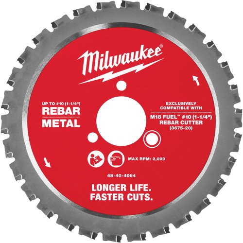 UAY765 - #10 (1-1/4”) Rebar Cutting Blade