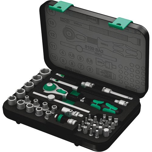 UAY771 - 8100 SA 2 Zyklop Speed Ratchet Set