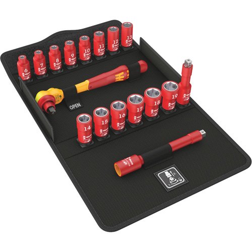 UAY795 - 8100 SB VDE 1 Zyklop Insulated Ratchet Set
