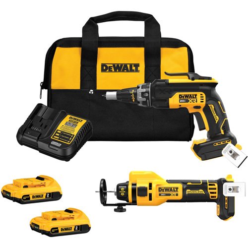 UAY820 - XR® Brushless Drywall Screwgun & Cut-Out Tool Combo Kit