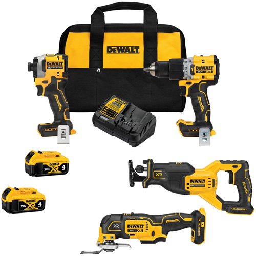 UAY823 - Brushless 4-Tool Combo Kit