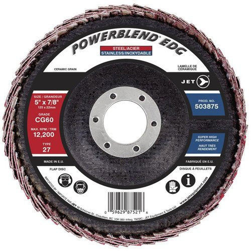 UAY851 - POWERBLEND EDG Curved Edge Flap Disc