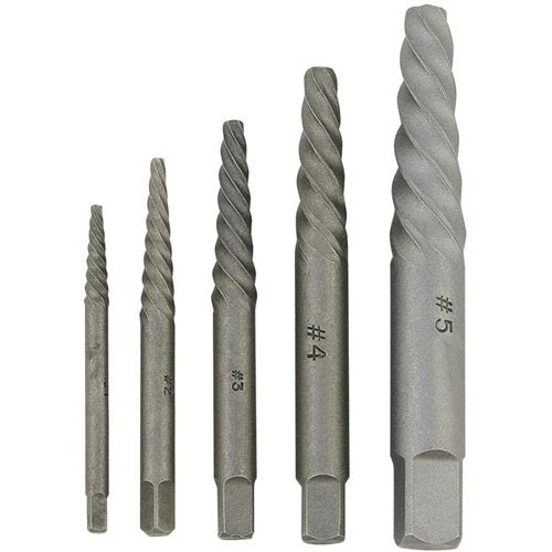 UAY895 - JSSE-5S Spiral-Type Screw Extractor Set