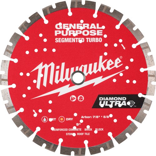 UAY924 - DIAMOND ULTRA™ Segmented Turbo General Purpose Diamond Blade