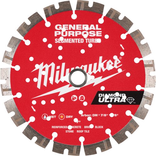 UAY925 - DIAMOND ULTRA™ Segmented Turbo General Purpose Diamond Blade