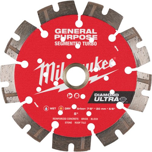 UAY926 - DIAMOND ULTRA™ Segmented Turbo General Purpose Diamond Blade