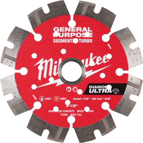 UAY927 - DIAMOND ULTRA™ Segmented Turbo General Purpose Diamond Blade