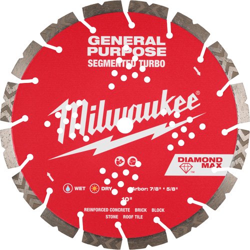 UAY931 - DIAMOND MAX™ Segmented Turbo General Purpose Diamond Blade