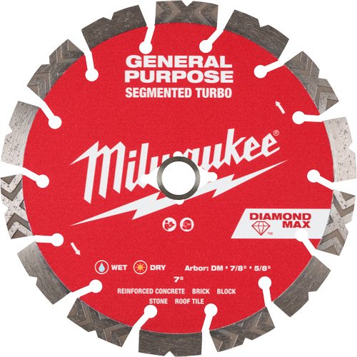 UAY932 - DIAMOND MAX™ Segmented Turbo General Purpose Diamond Blade