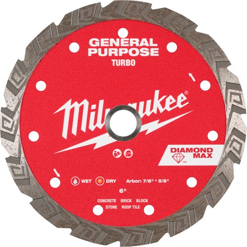 UAY942 - DIAMOND MAX™ Turbo General Purpose Diamond Blade