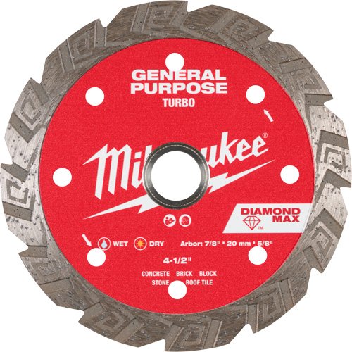 UAY944 - DIAMOND MAX™ Turbo General Purpose Diamond Blade