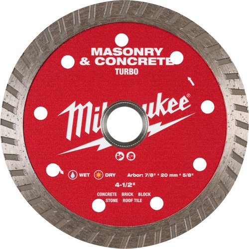 UAY946 - Turbo Masonry & Concrete Diamond Blade