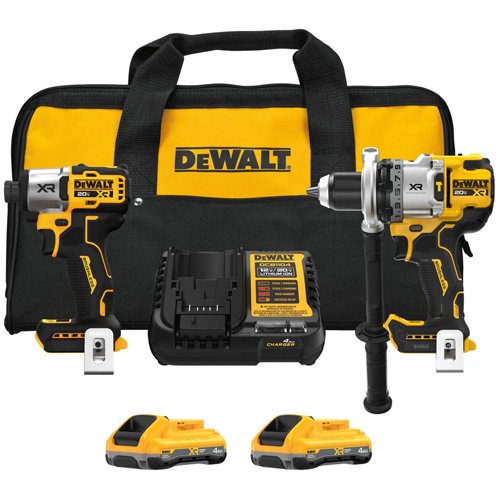 UAZ036 - MAX* XR® 3-Speed Hammer Drill & Impact Driver 2-Tool Combo Kit with XR POWERPACK™ Batteries