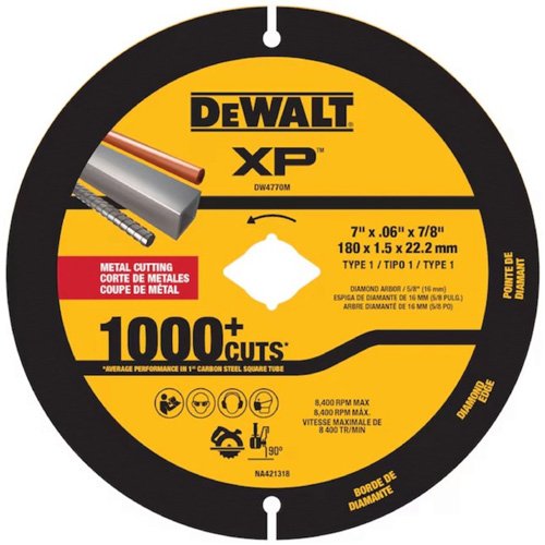 UAZ046 - XP Metal Diamond Blade for Angle Grinders & Circular Saws