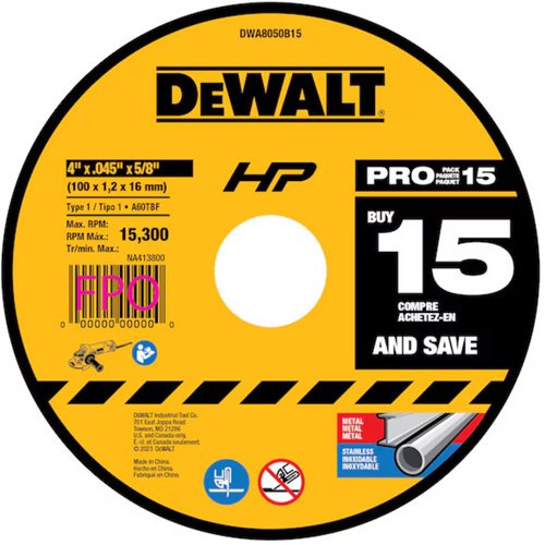 UAZ057 - All-Purpose Cutting Wheel