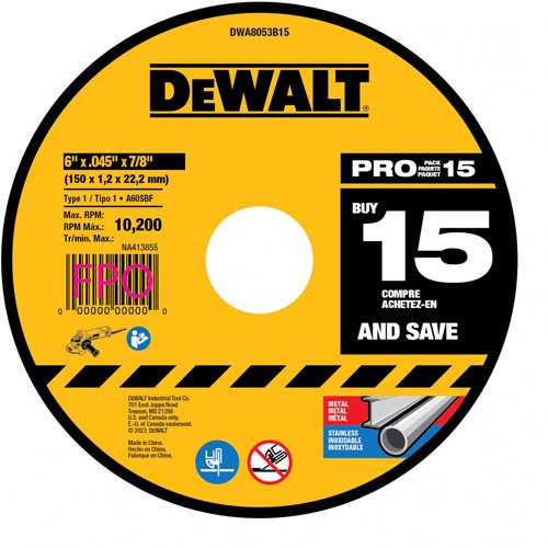UAZ059 - Metal Cutting Wheel