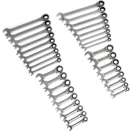 UAZ395 - 72-Tooth 12 Point Standard & Stubby Wrench Set